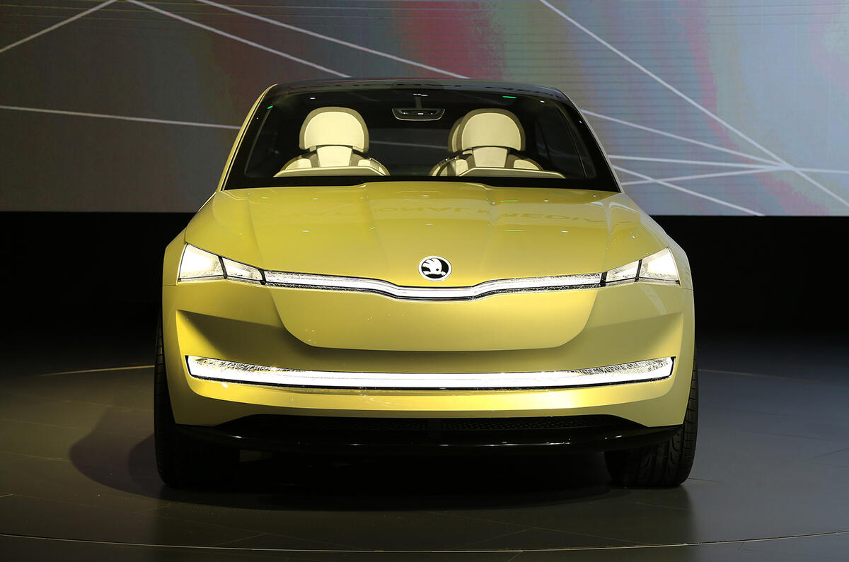 Skoda Vision E electric concept revealed in Shanghai