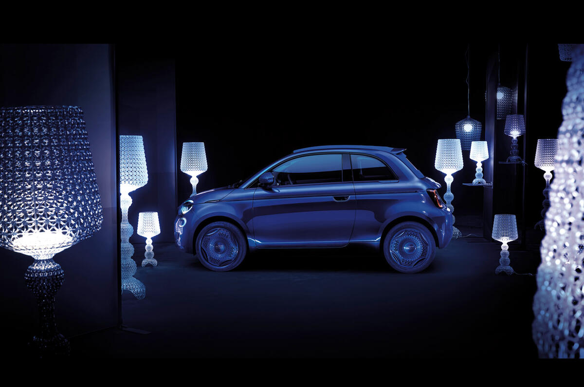 Fiat 500 Kartell - stationary side