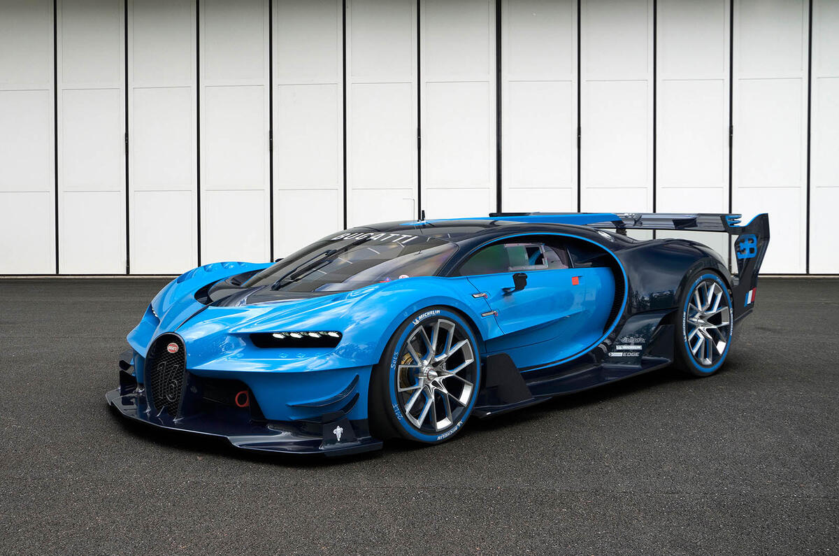 Bugatti Vision Gran Turismo show car Bugatti Vision Gran Turismo show car