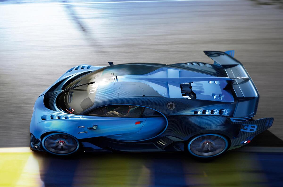 Bugatti Vision Gran Turismo show car Bugatti Vision Gran Turismo show car