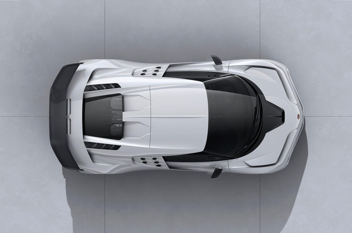 2020 Bugatti Centodieci reveal - roof
