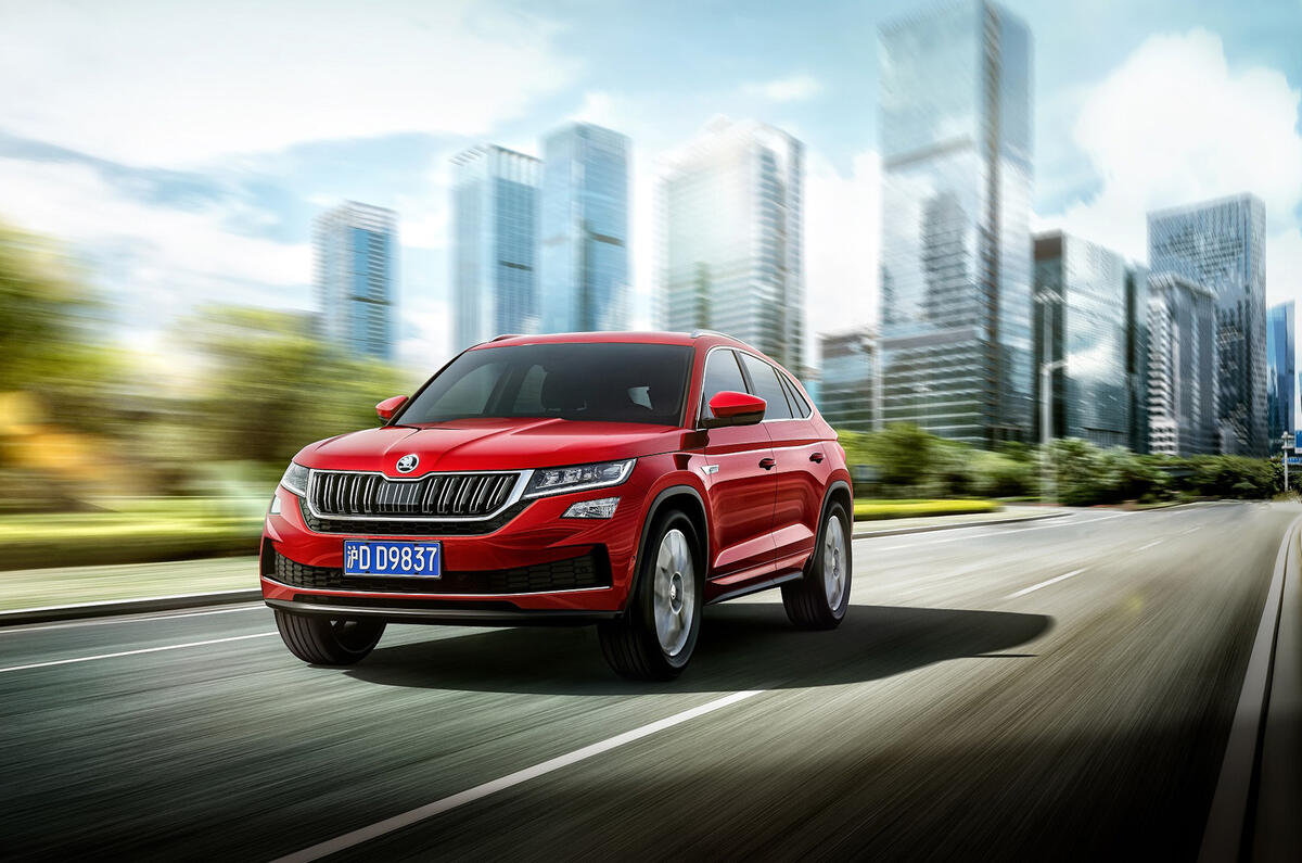 Skoda has released official pictures of the Kodiaq GT 