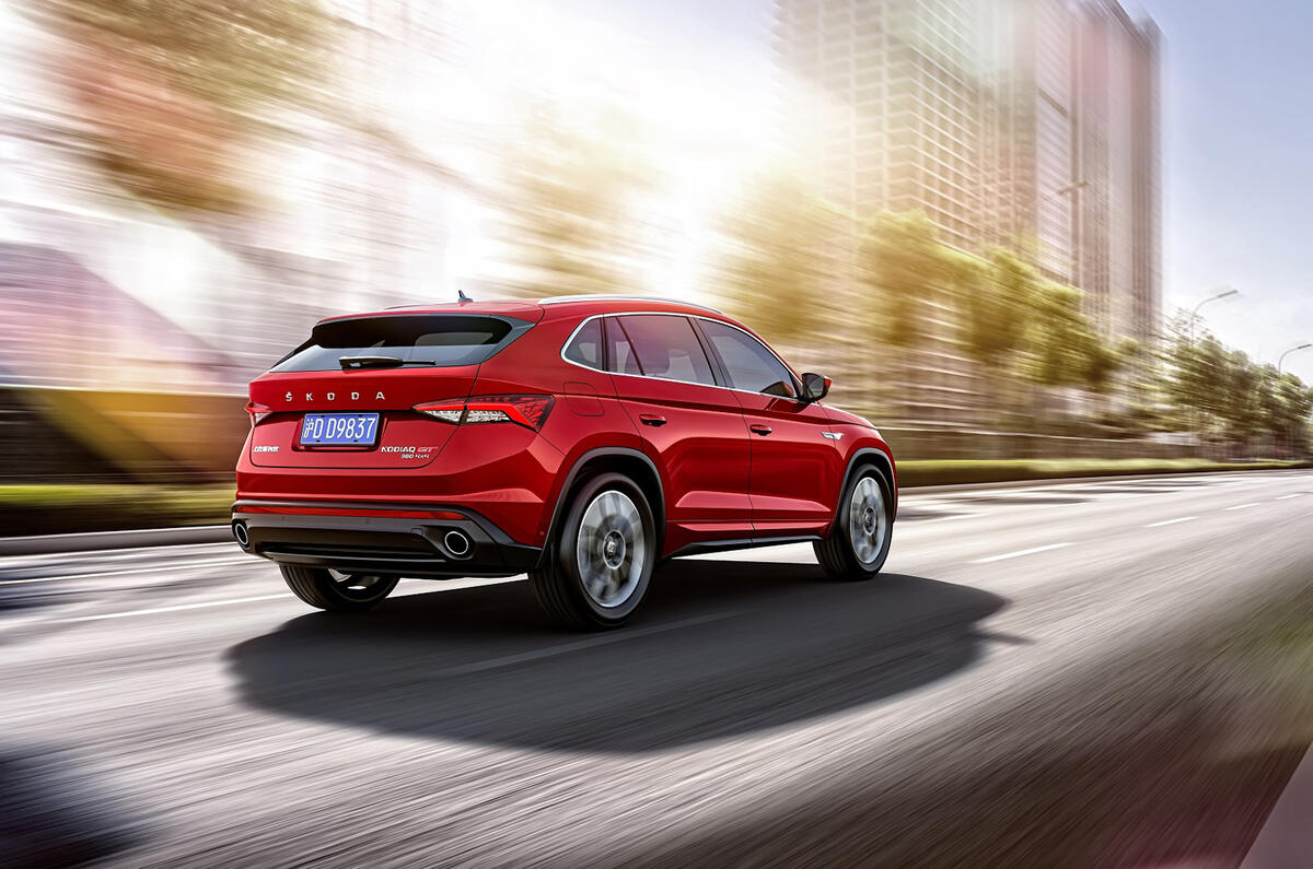 Skoda has released official pictures of the Kodiaq GT 