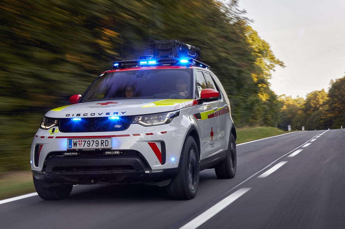 Land Rover SVO Red Cross