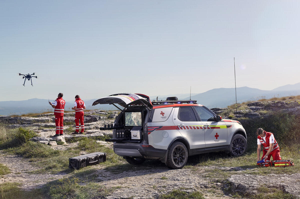 Land Rover SVO Red Cross