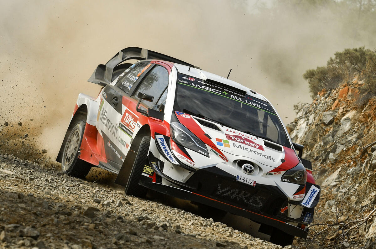 Kris Meeke Toyota WRC