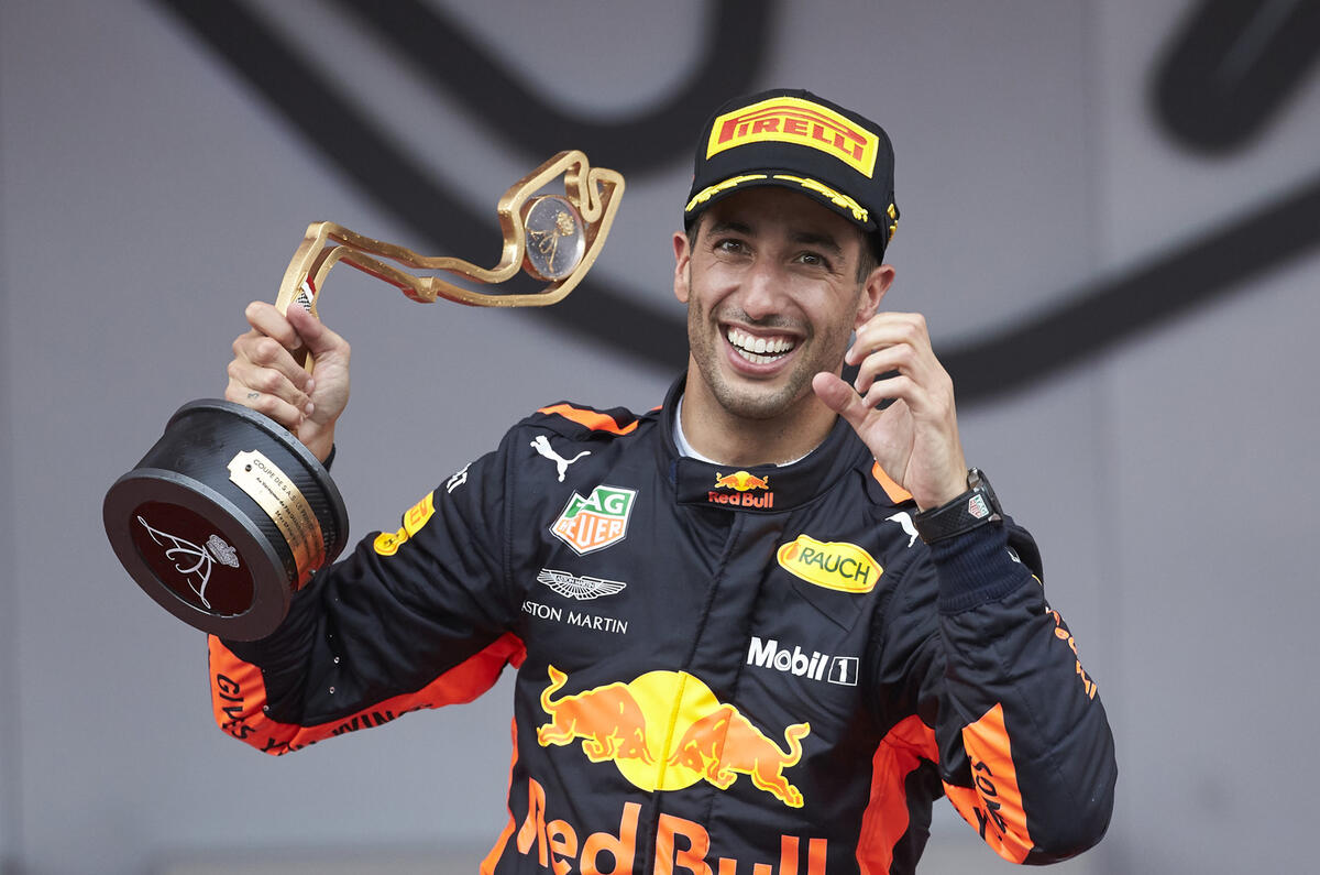 Daniel Ricciardo will jump from Red Bull to Renault next year