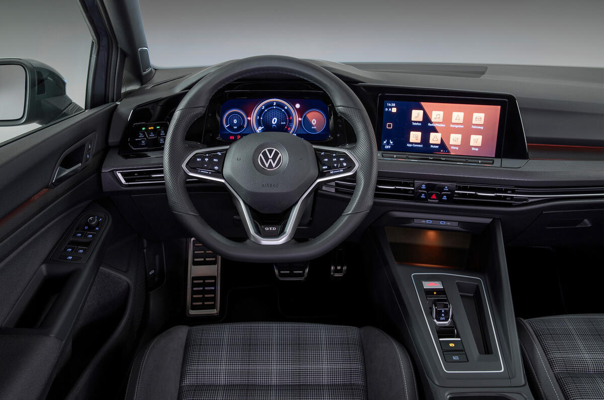 Volkswagen Golf GTD 2020 - interior Volkswagen Golf GTD 2020 - interior