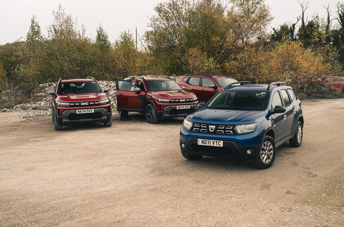 0244 Dacia Duster 4x4 Steve Cropley Luc Lacey