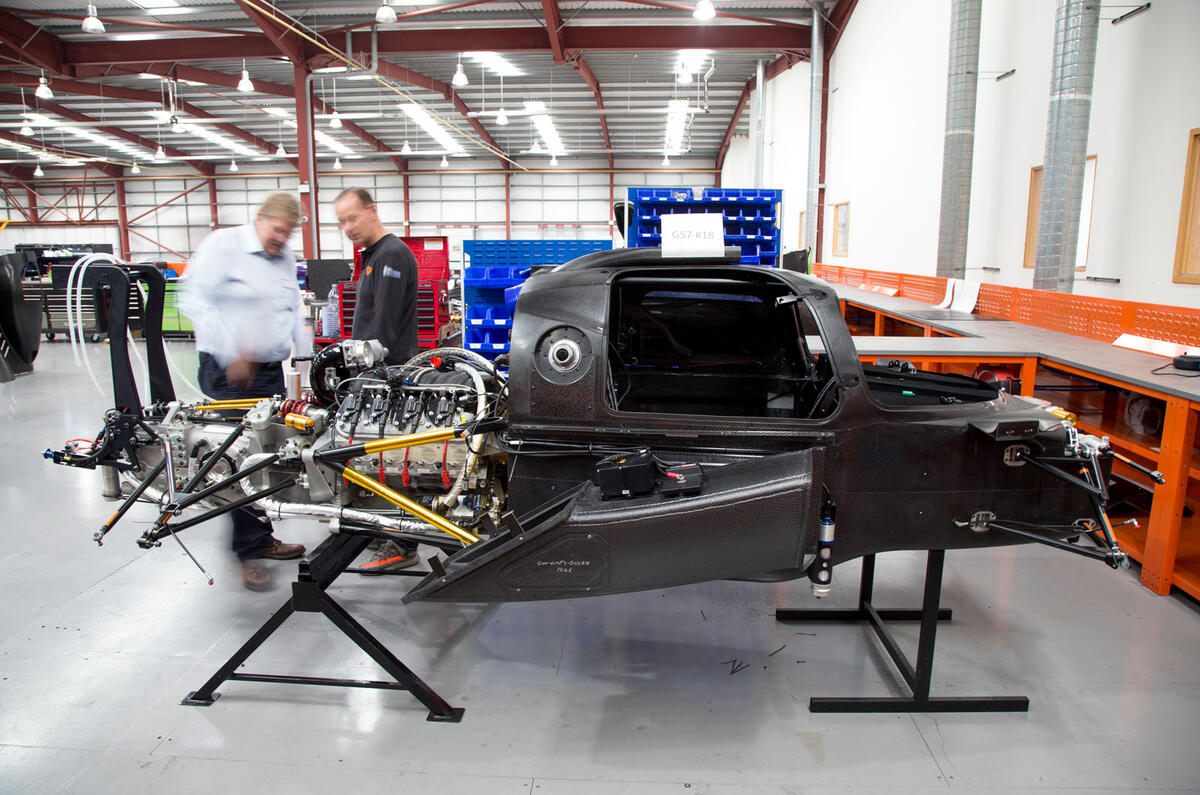 Ginetta race car