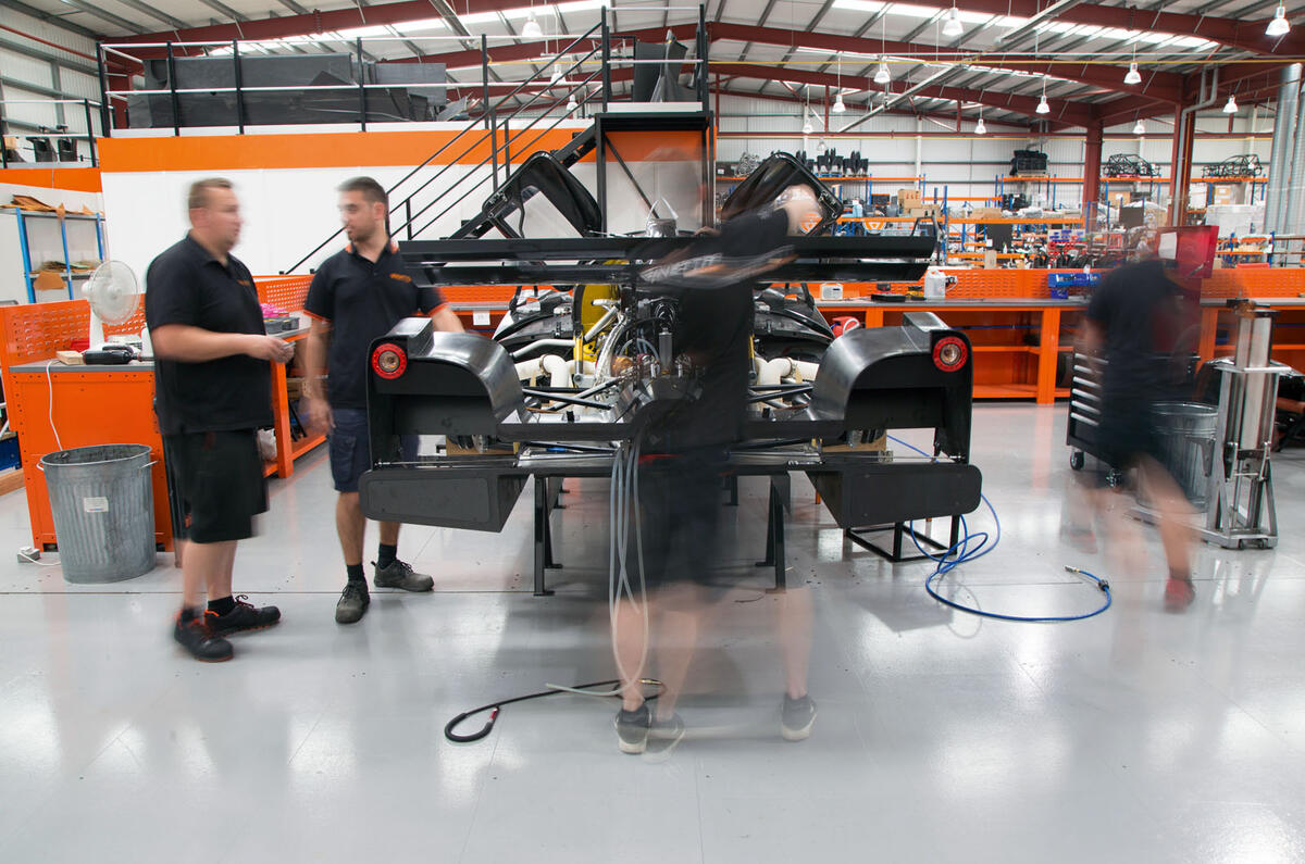 Ginetta race car