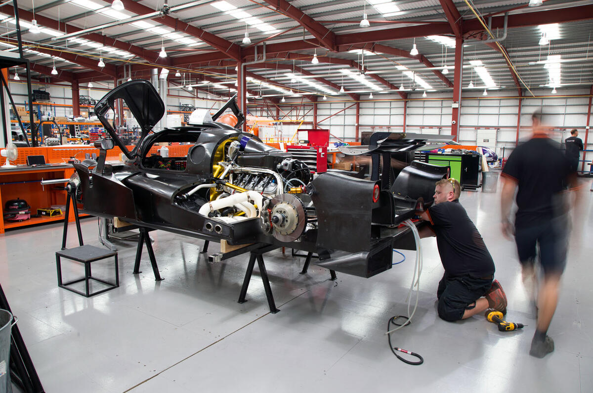 Ginetta race car