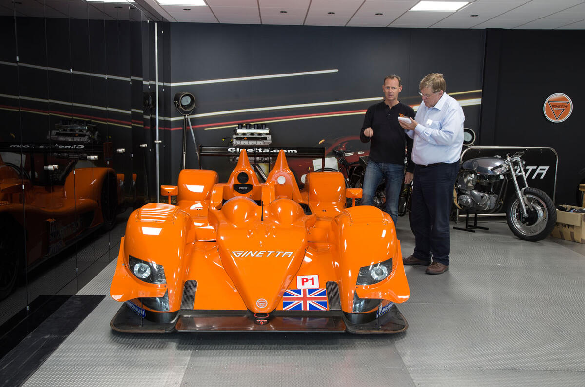 Ginetta factory
