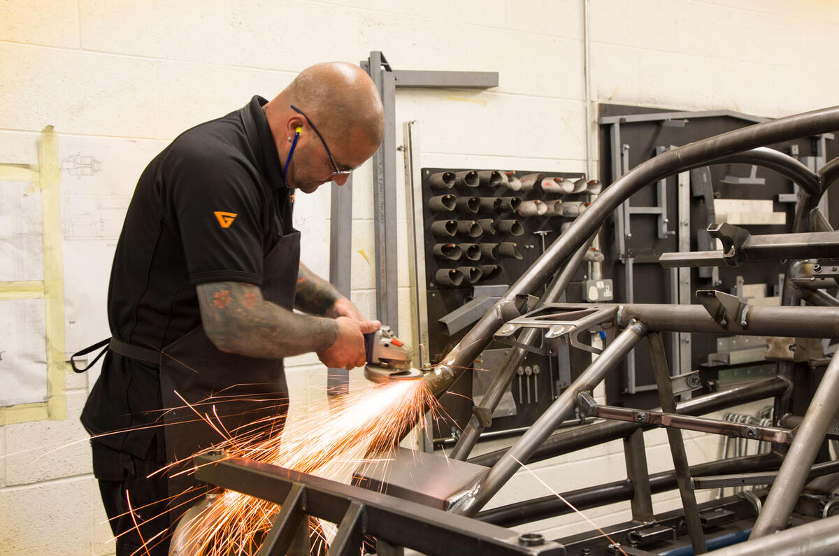 Ginetta factory