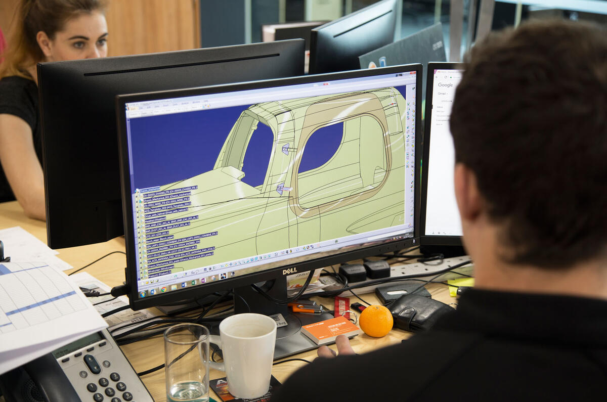 Ginetta factory