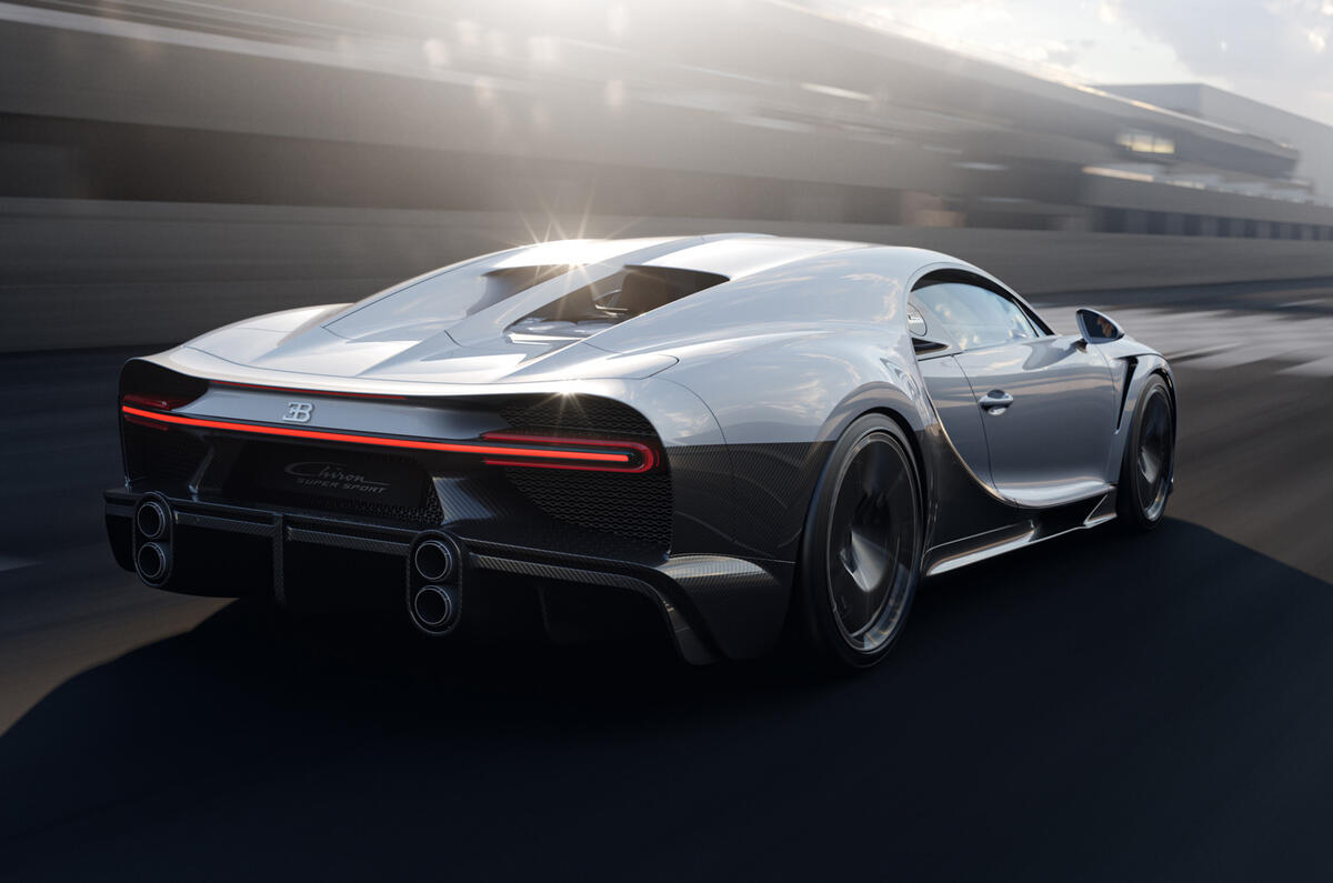 02 06 BUGATTI Chiron Super Sport High Speed Rear