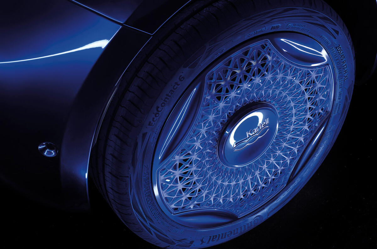 Fiat 500 Kartell - wing mirror