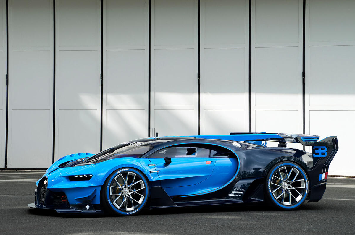 Bugatti Vision Gran Turismo show car Bugatti Vision Gran Turismo show car