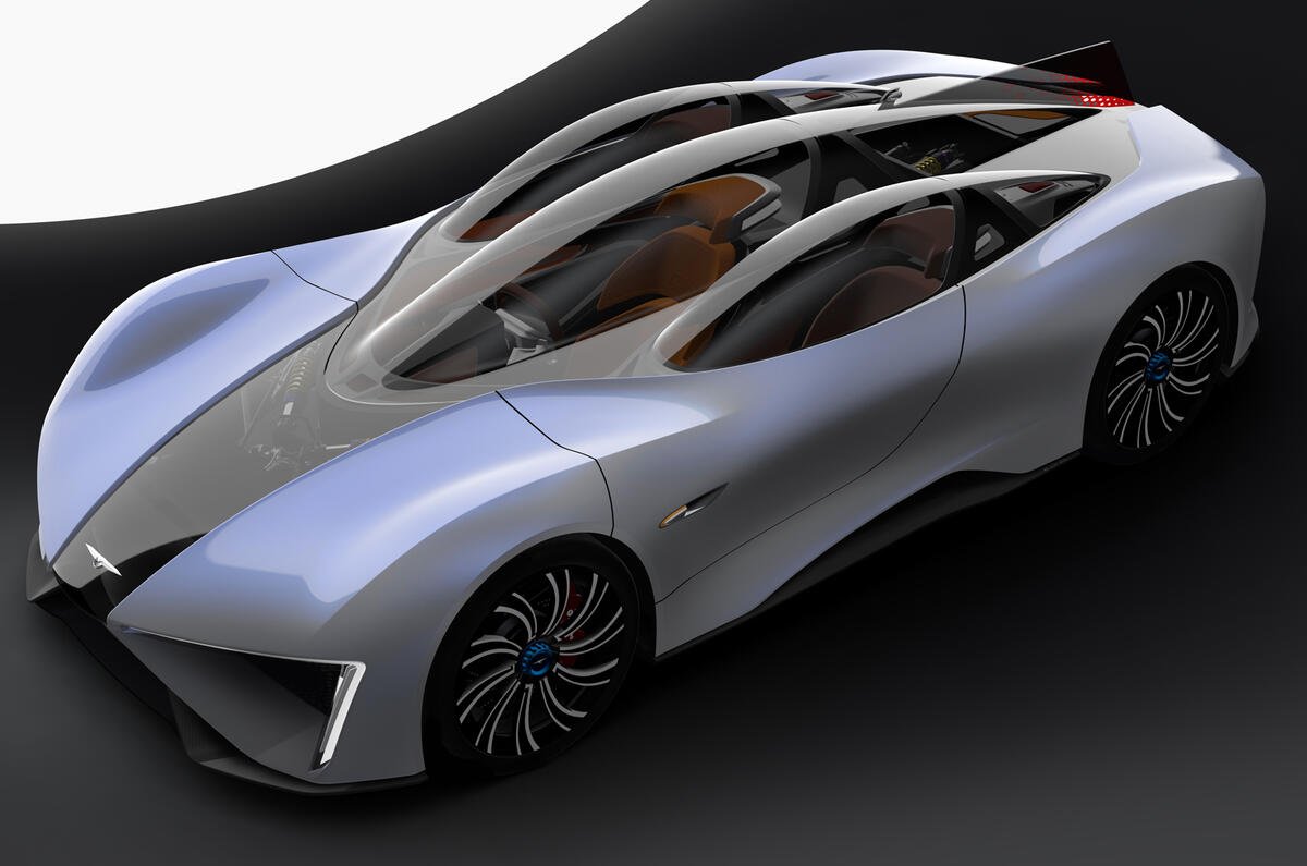 1287bhp Techrules Ren – Chinese turbine electric supercar revealed