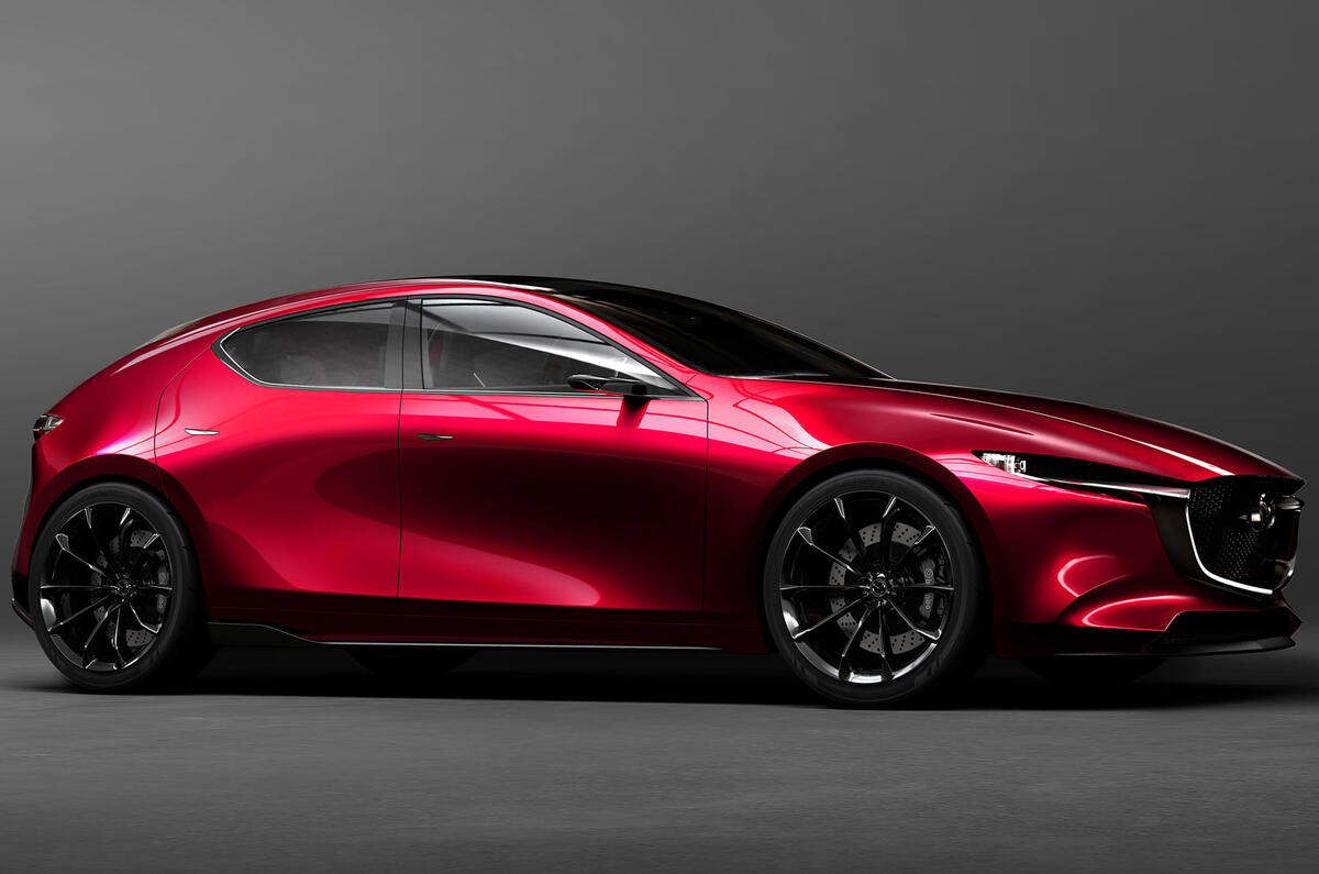 Mazda Kai concept previews new 3 hatch for 2019