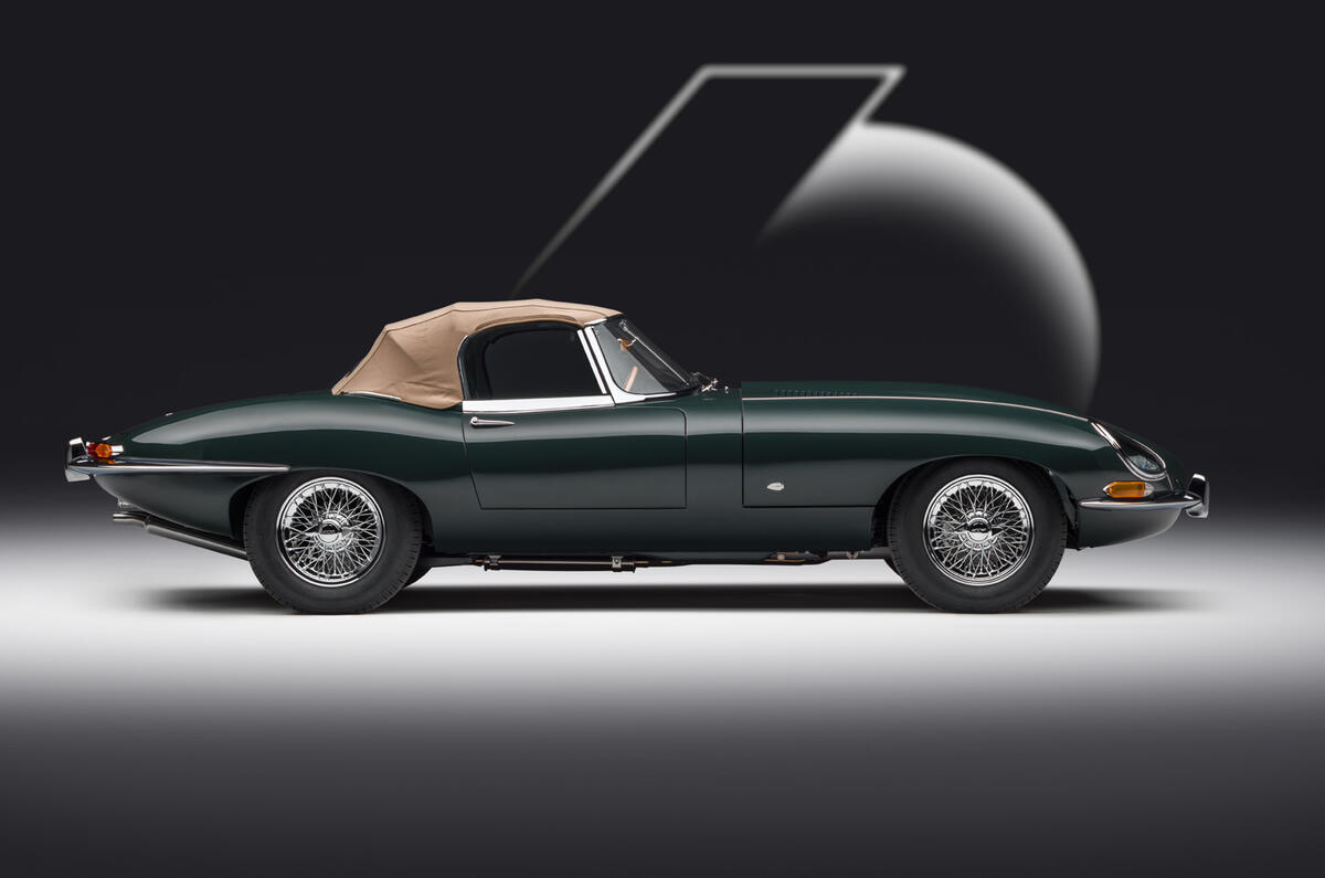03 E TYPE OTS exterior side on roof up 03 E TYPE OTS exterior side on roof up