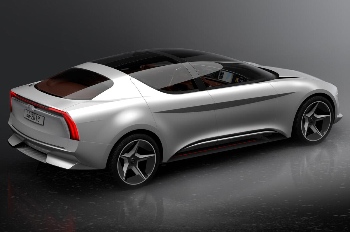 New Giugiaro Sibylla concept uses front canopy and rear gullwing doors