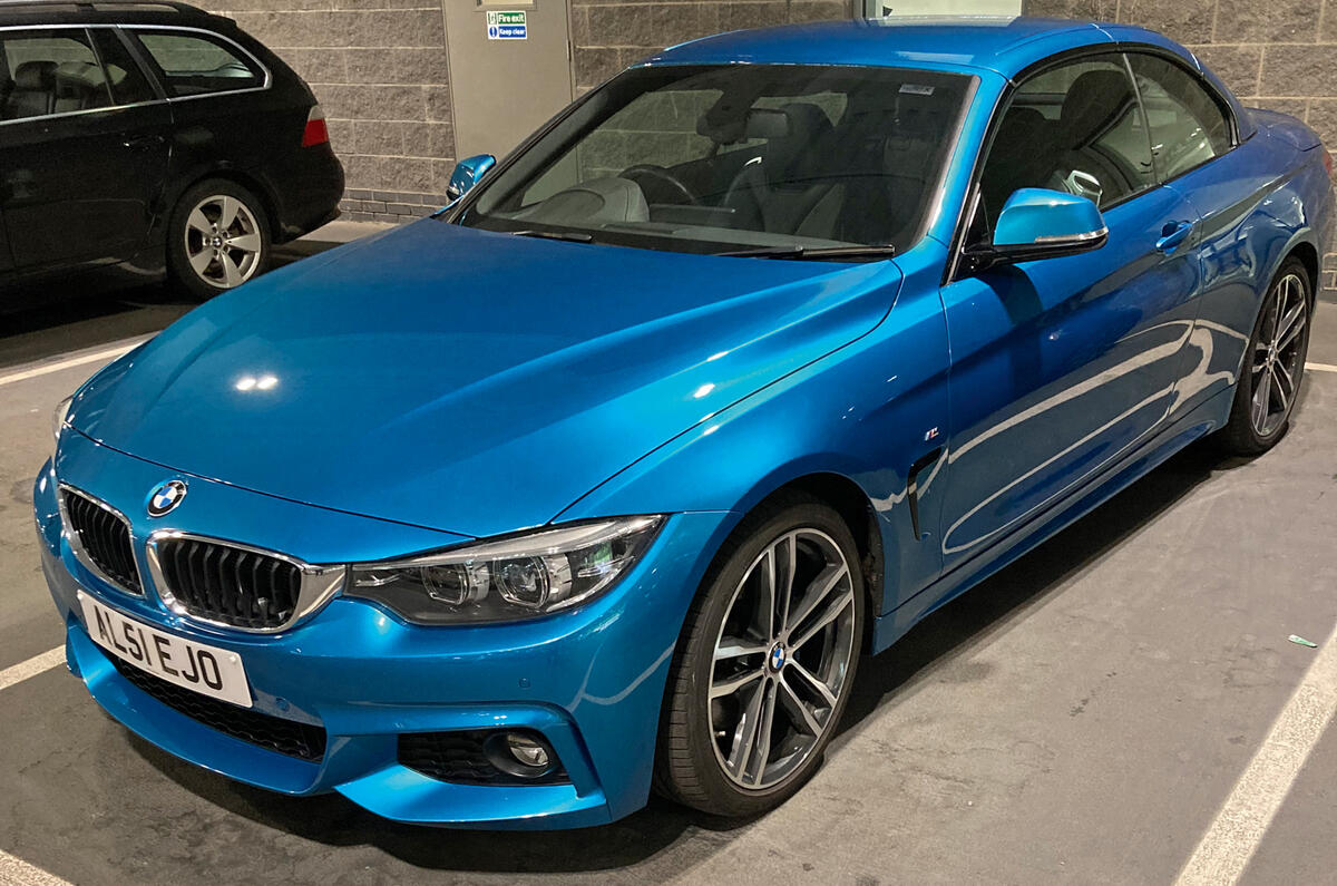 04 bmw 4 series front quarter view