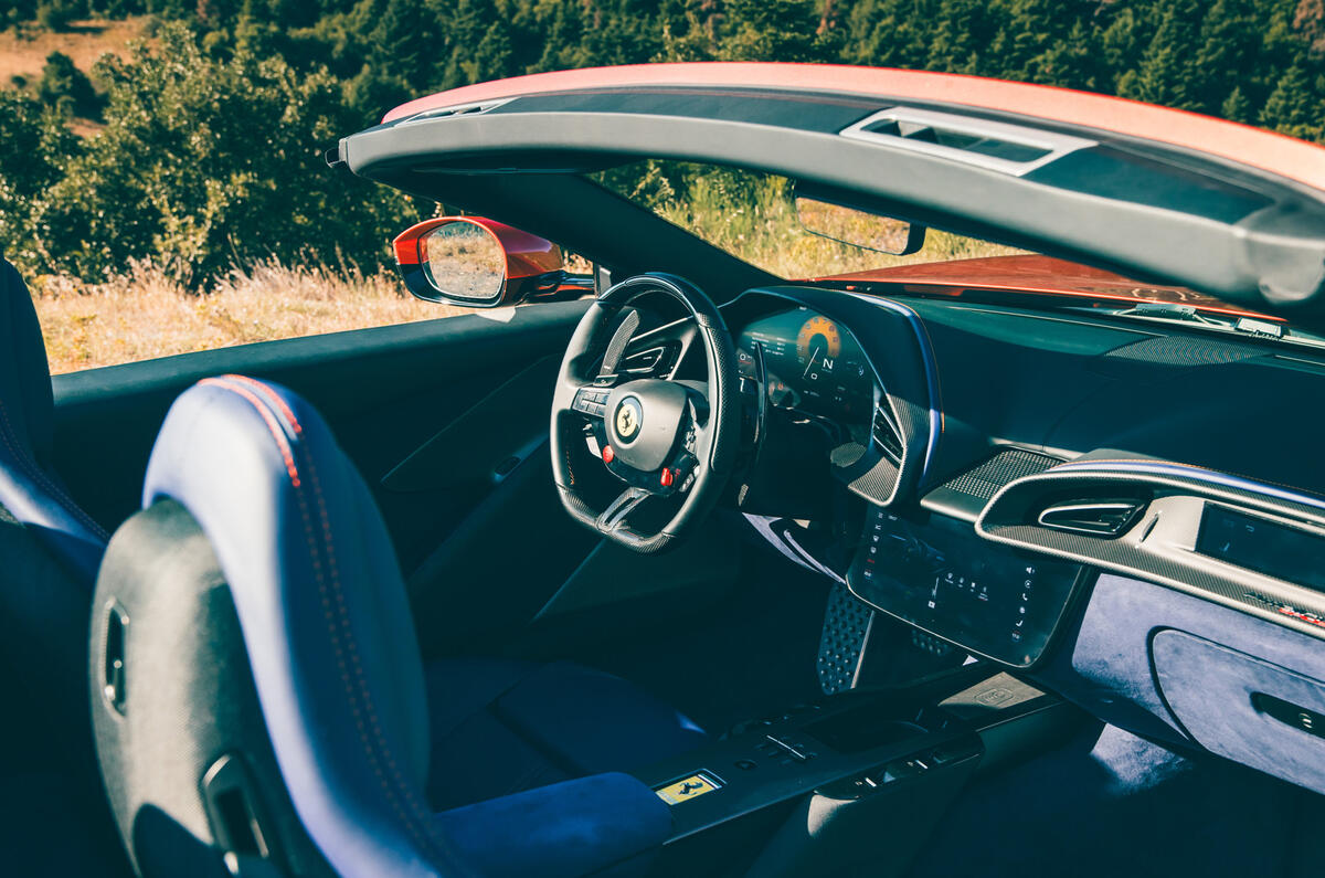04 Ferrari Amalfi Spider review 2026 interior