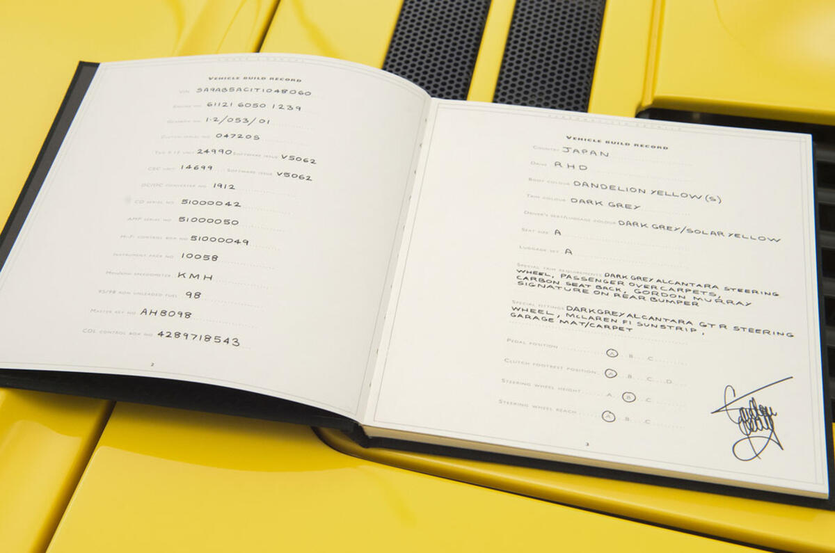 Brand new 1997 McLaren F1 to become world’s most valuable example