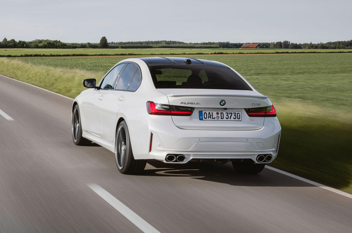 049 alpina d3 tracking rear 2022 049 alpina d3 tracking rear 2022