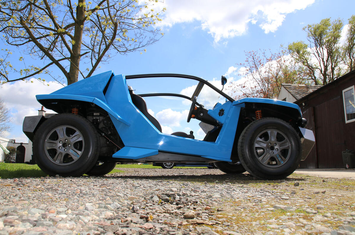 Lee Noble launches £18,000 Bug:R beach buggy