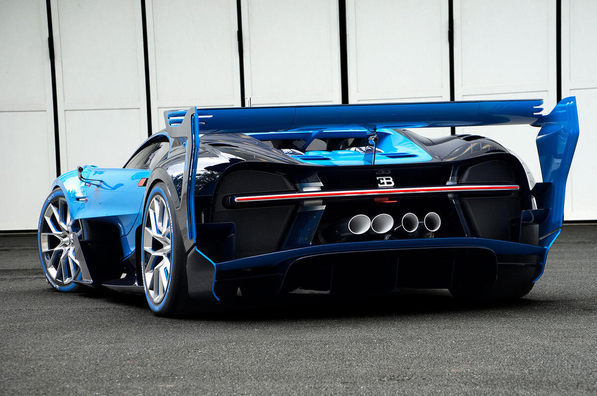 Bugatti Vision Gran Turismo show car Bugatti Vision Gran Turismo show car