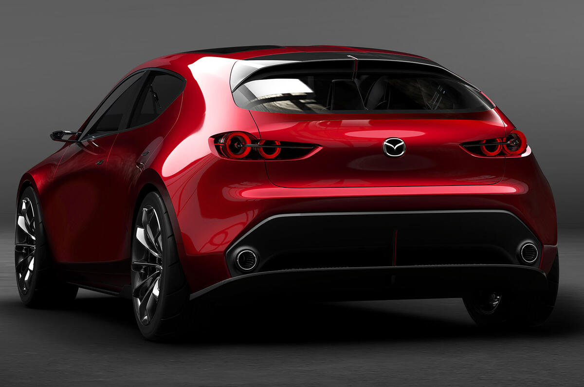 Mazda Kai concept previews new 3 hatch for 2019
