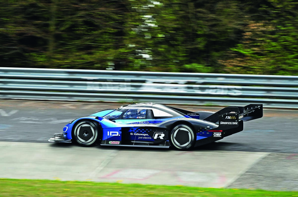 Autocar watches Volkswagen break the Nurburgring electric lap record