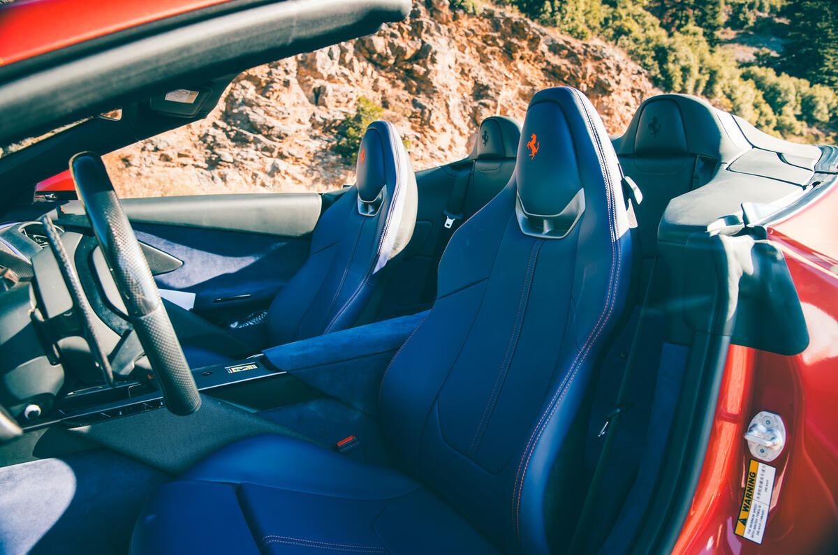 05 Ferrari Amalfi Spider review 2026 seats