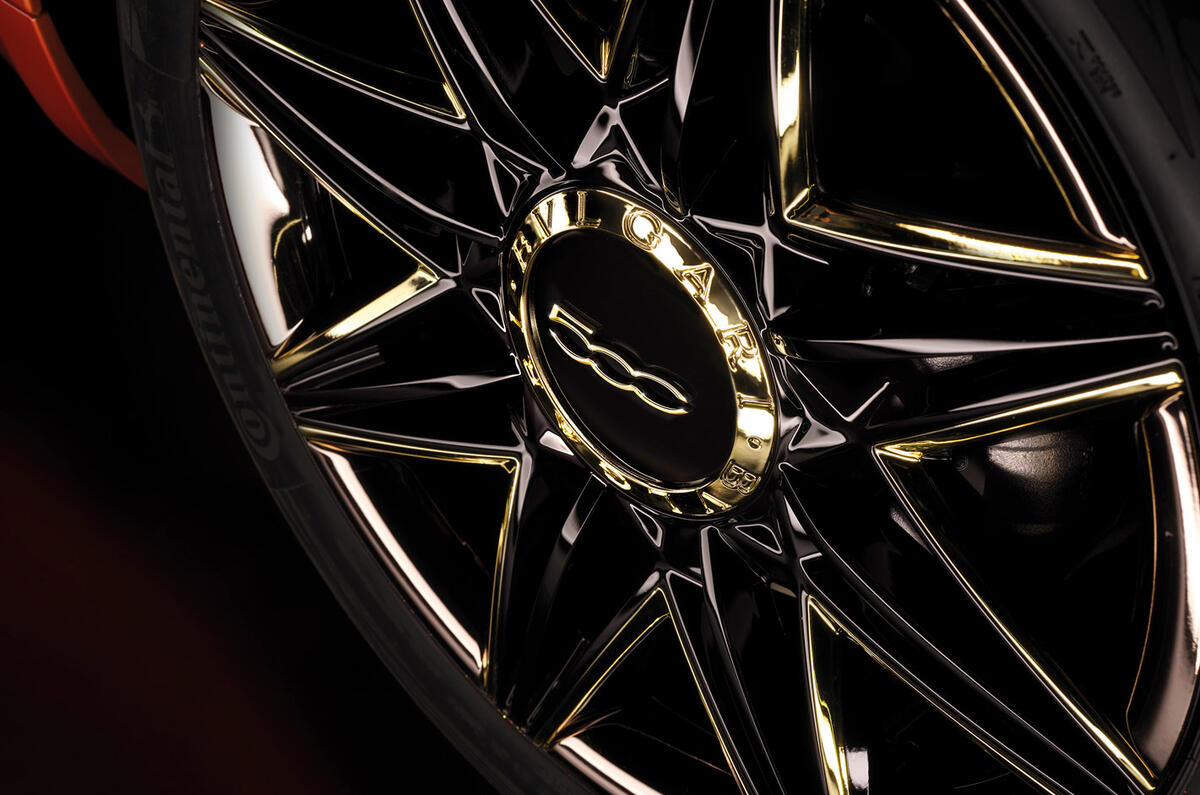 Fiat 500 Mai Troppo - wheel