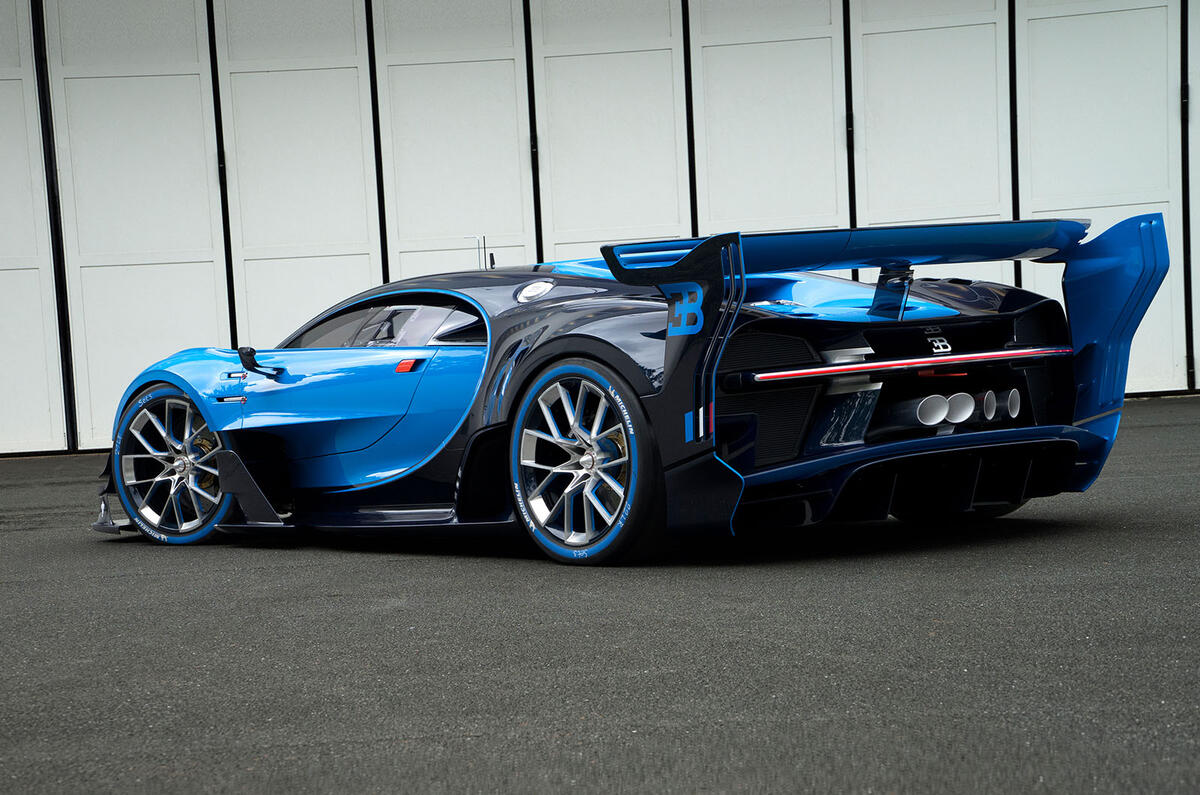 Bugatti Vision Gran Turismo show car Bugatti Vision Gran Turismo show car