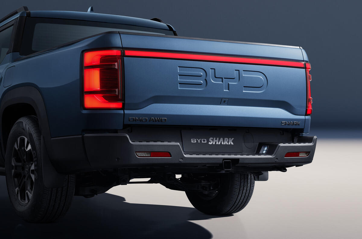 05 BYD SHARK Exterior Rear Detail