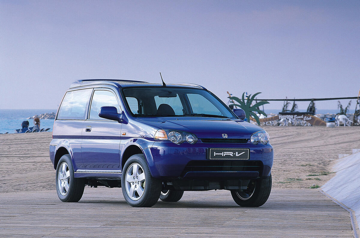 06 honda hrv front quarter