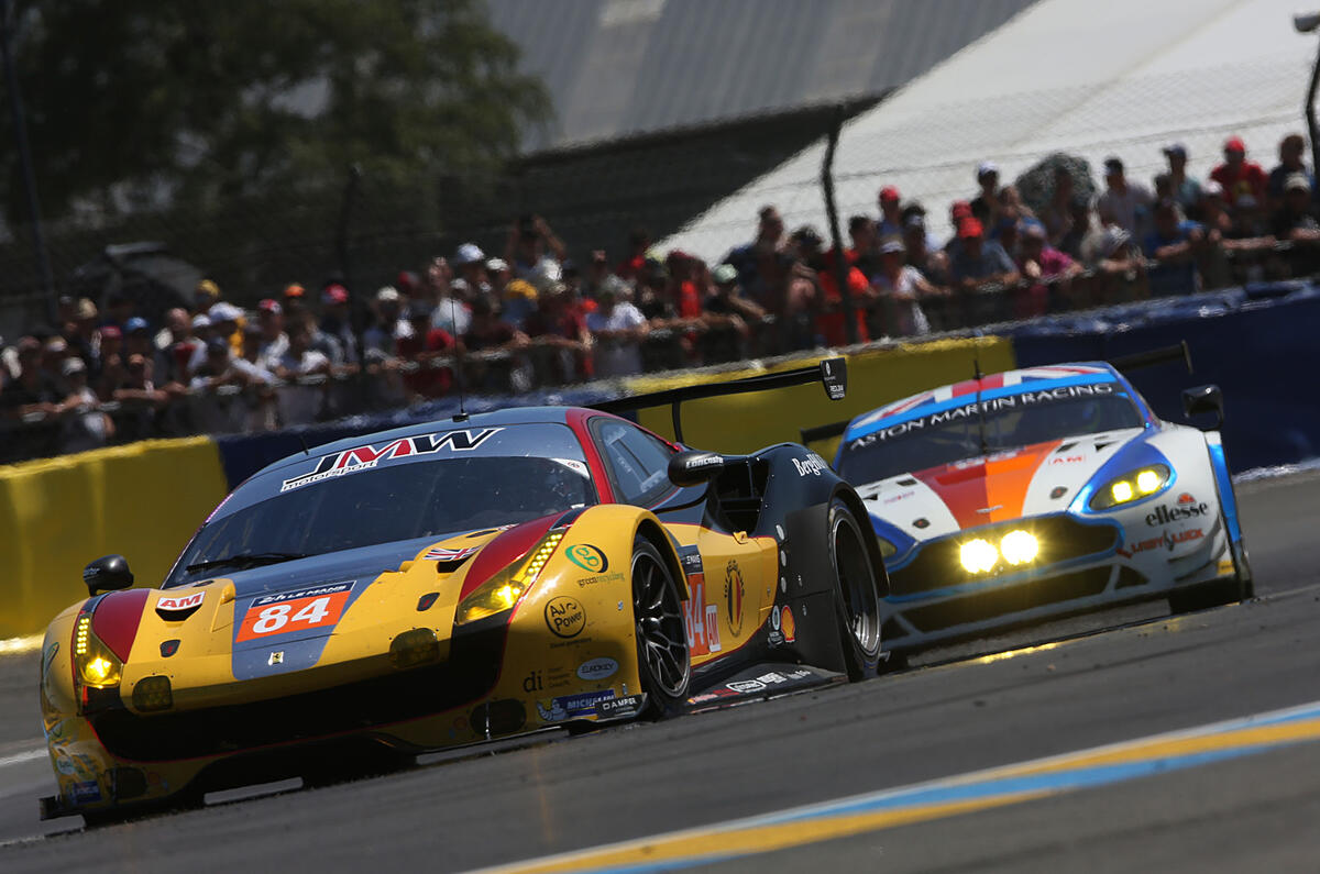 JMW Motorsport Ferrari Le Mans 2017