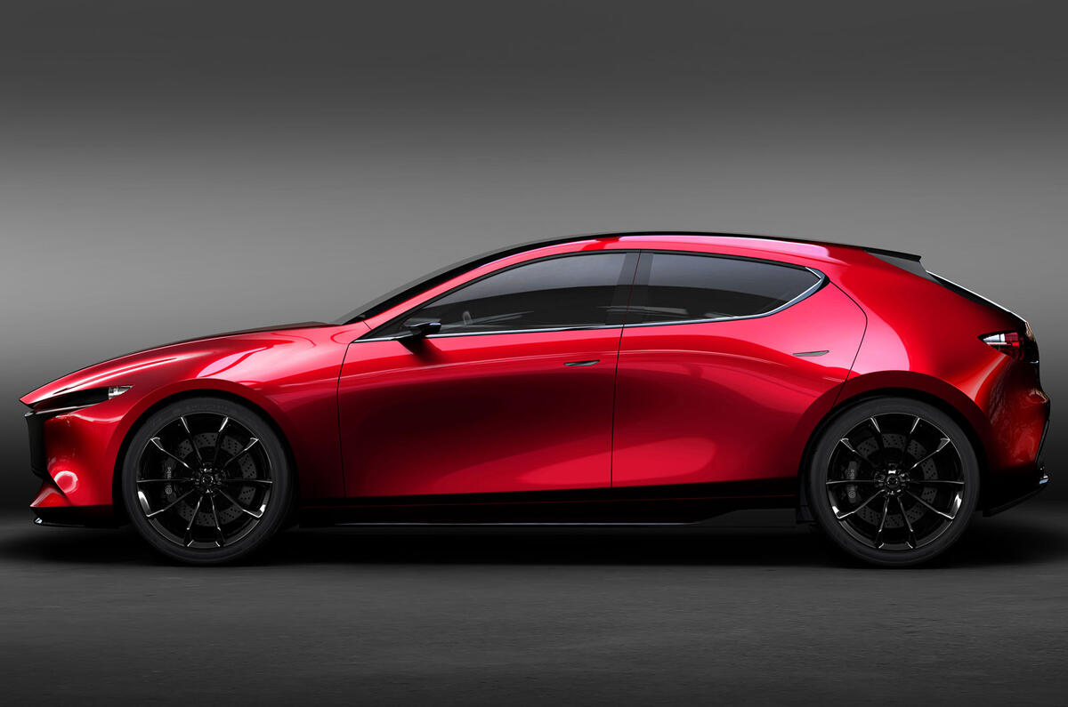 Mazda Kai concept previews new 3 hatch for 2019