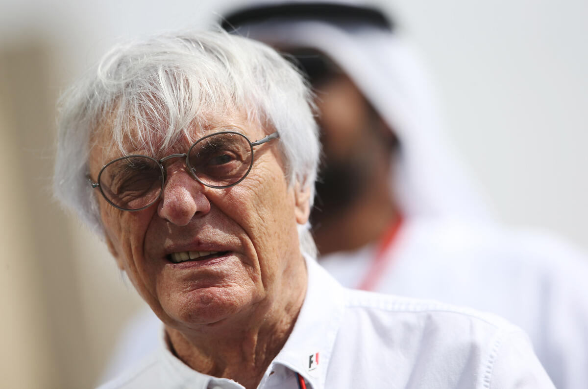Bernie Ecclestone Goodwood 2017