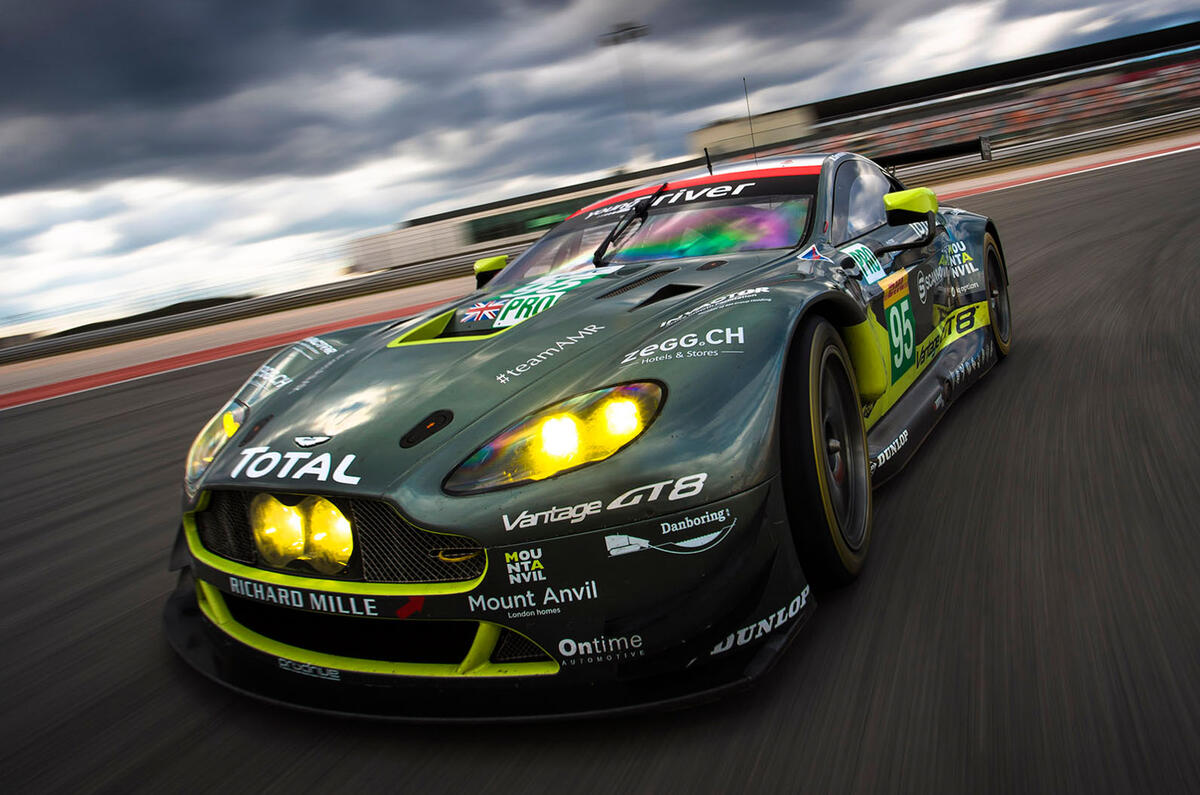 Aston Martin V8 Vantage GTE racer 