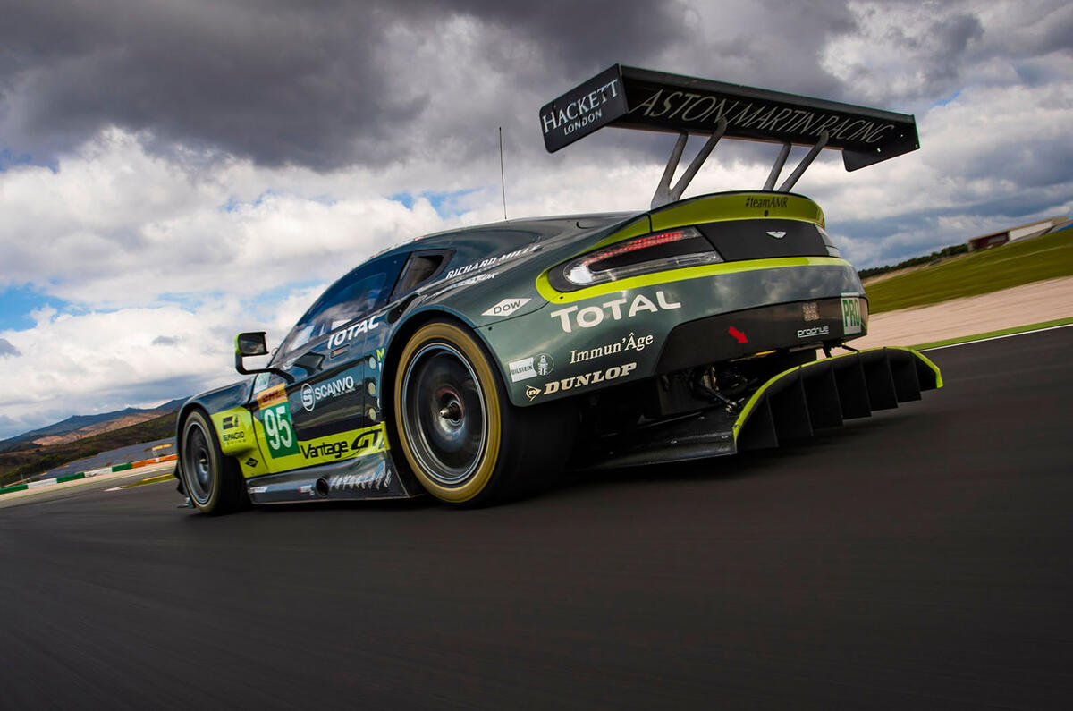 Aston Martin V8 Vantage GTE racer