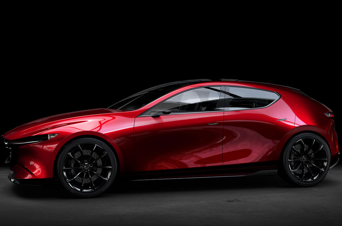 Mazda Kai concept previews new 3 hatch for 2019