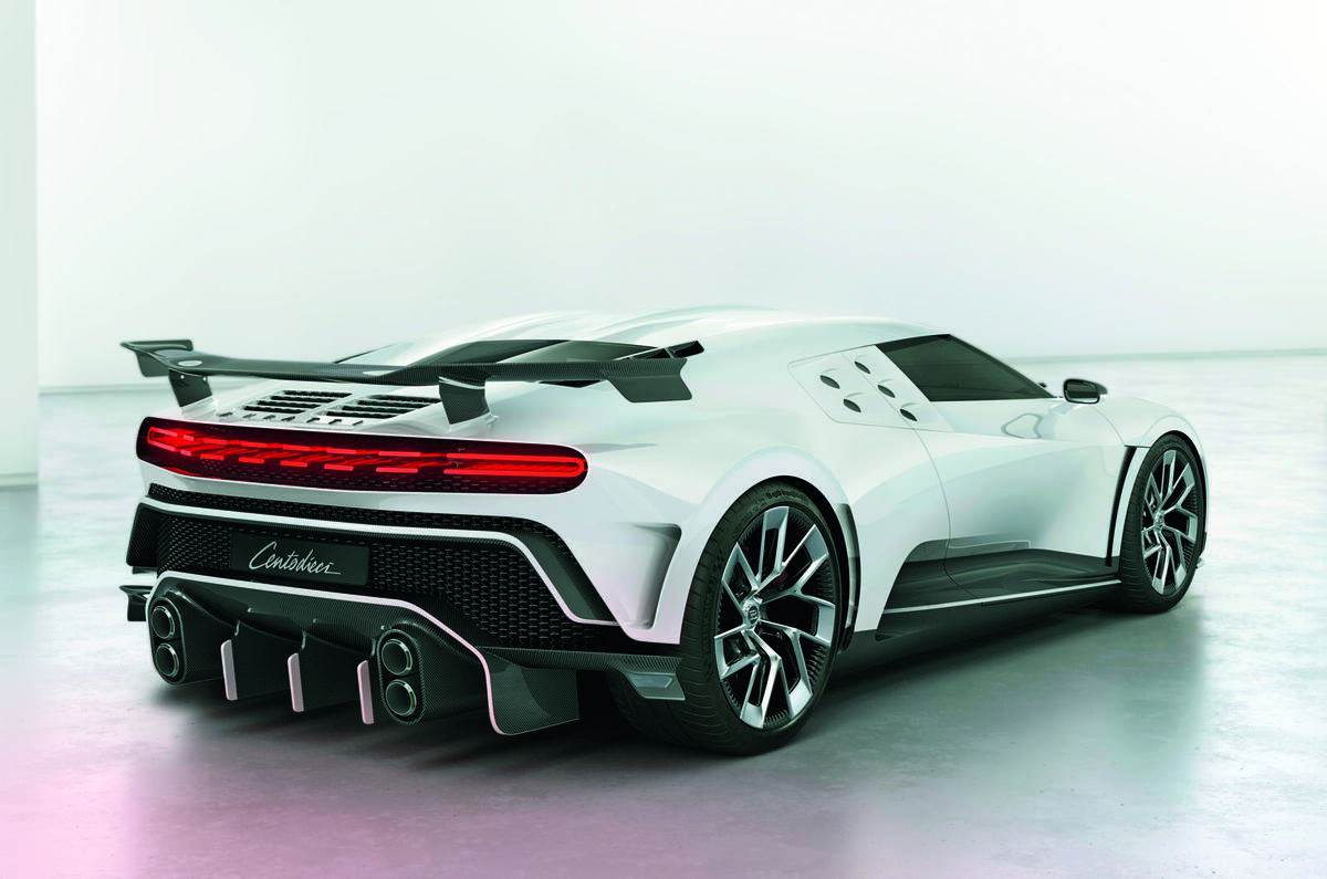 2020 Bugatti Centodieci reveal - rear