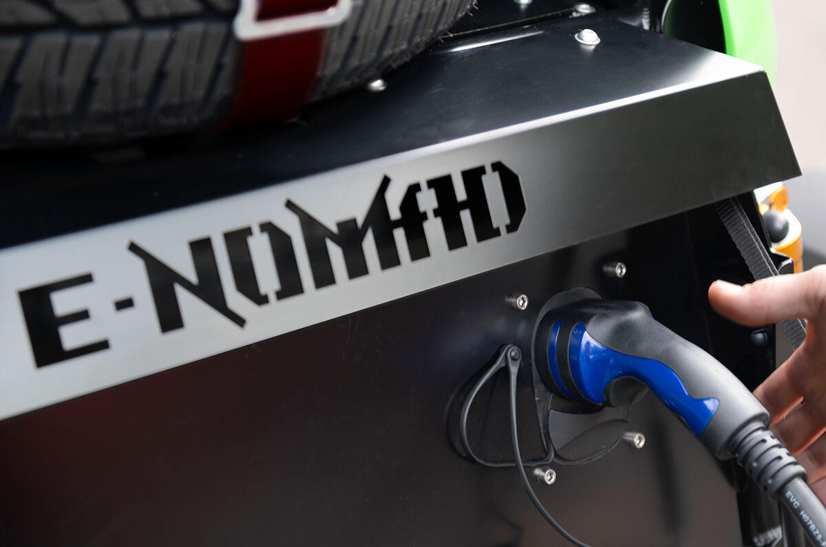 09 Ariel E Nomad charge point 09 Ariel E Nomad charge point
