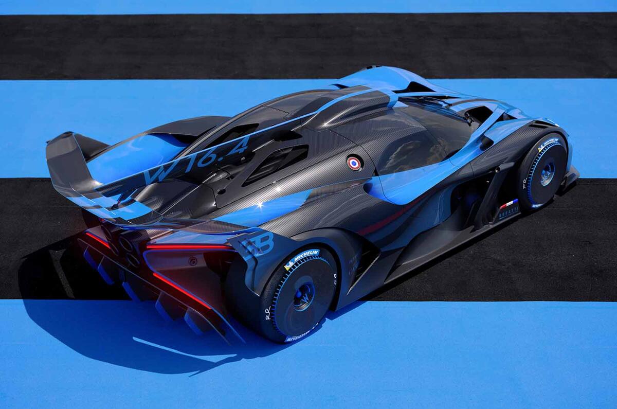 Bugatti Bolide rear side