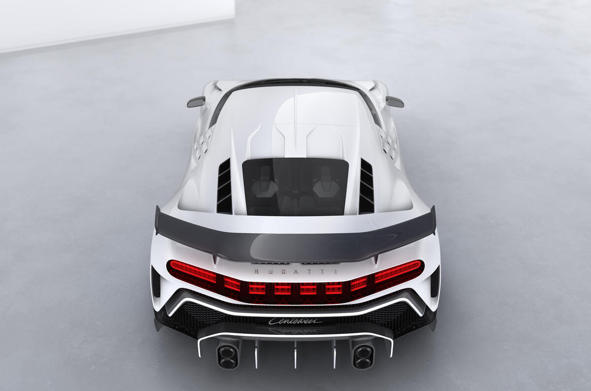 2020 Bugatti Centodieci reveal - rear