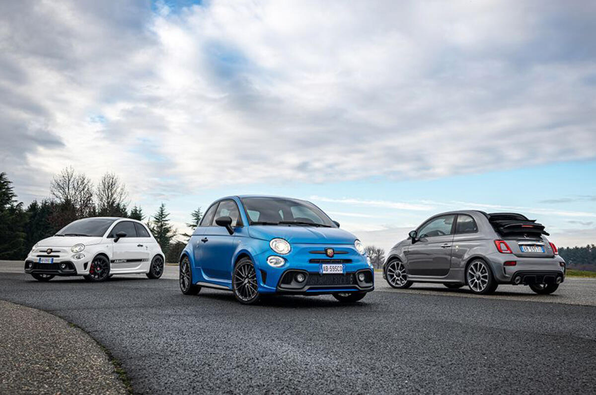 2021 Abarth 595 facelift 2021 Abarth 595 facelift